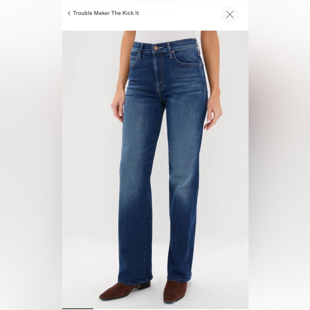 MOTHER kick it jeans